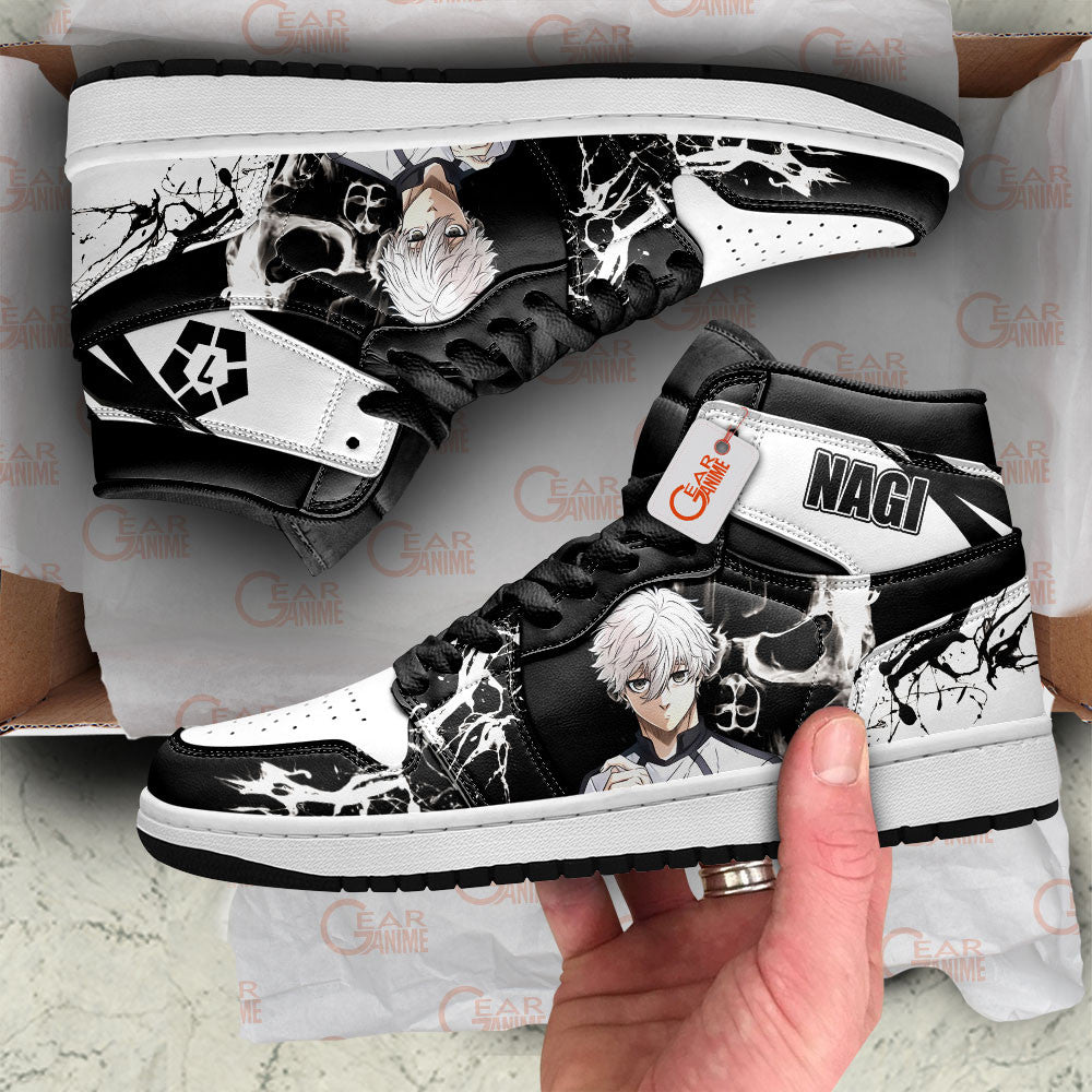 Seishiro Nagi J1s Sneakers Custom Blue Lock Custom