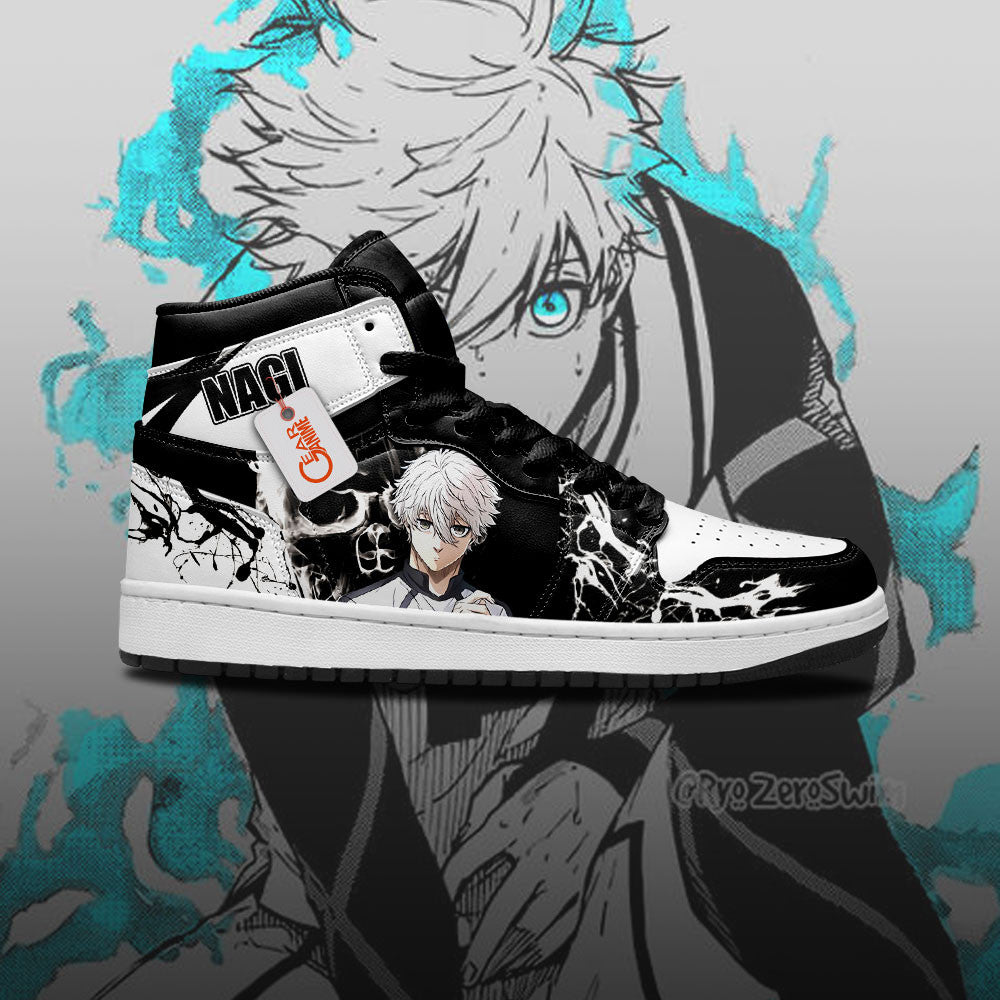 Seishiro Nagi J1s Sneakers Custom Blue Lock Custom