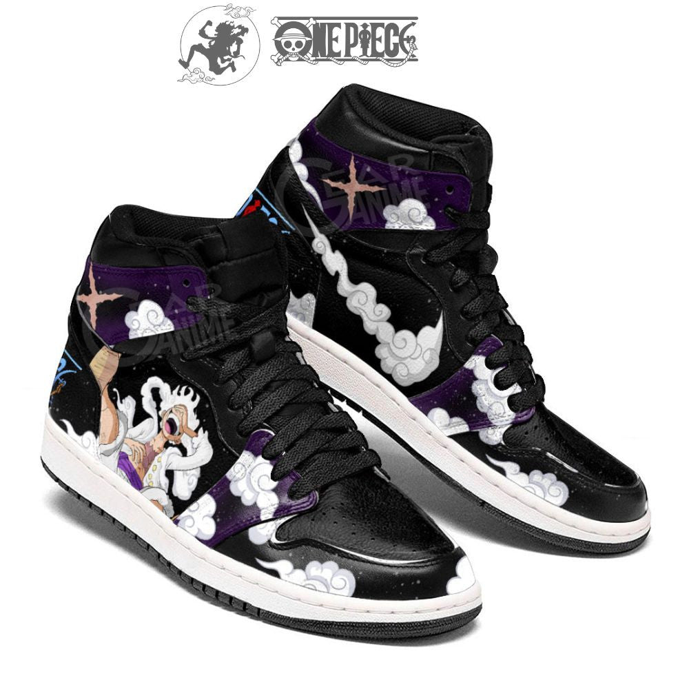 Luffy J1s Sneakers Custom Nika Sun God Edition