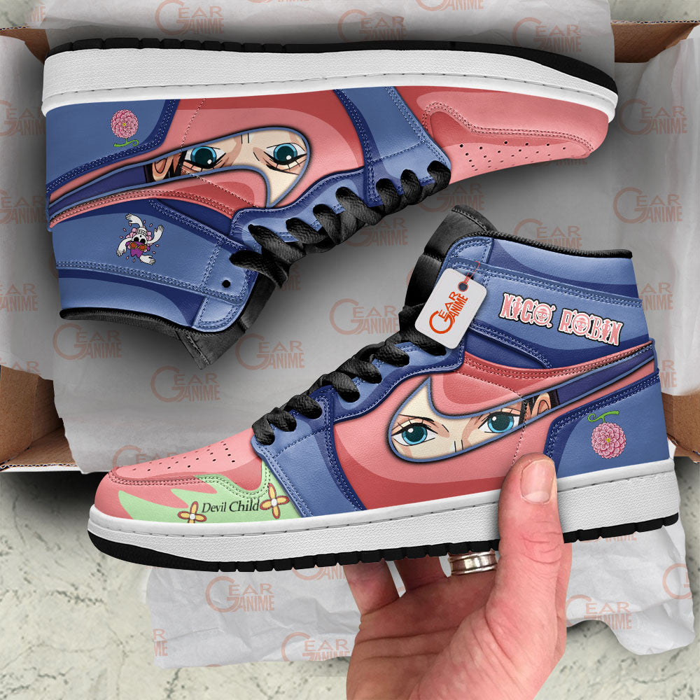 Nico Robin J1-Sneakers Personalized Shoes Gear Anime