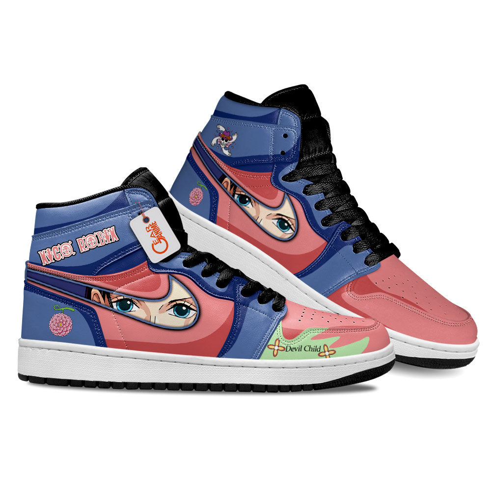Nico Robin J1-Sneakers Personalized Shoes Gear Anime