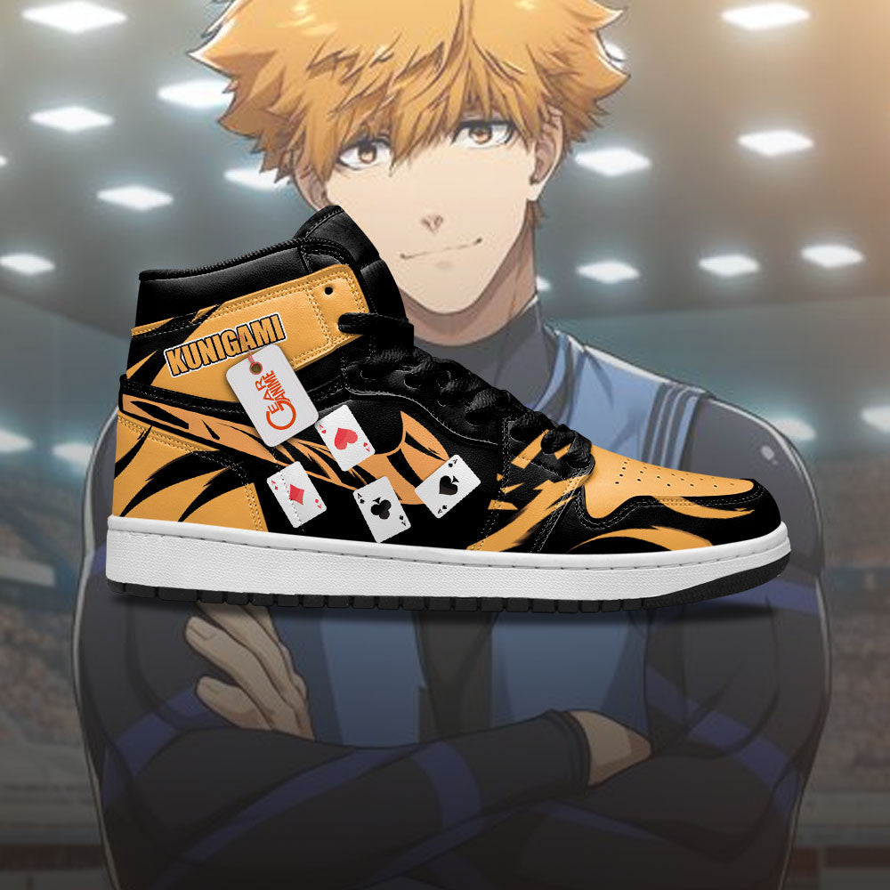 Rensuke Kunigami J1-Sneakers Personalized Shoes MyAnimeShoes.com