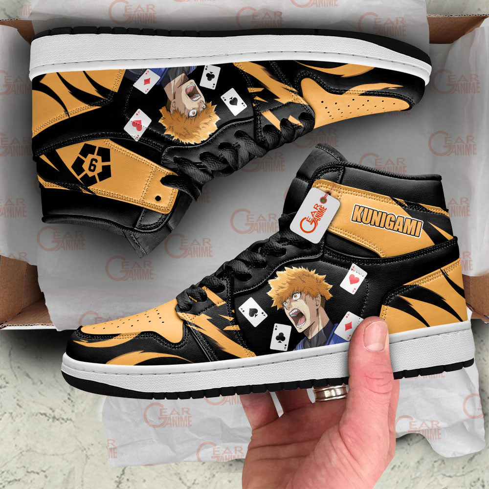 Rensuke Kunigami Shoes J1-Sneakers Personalized MyAnimeShoes.com