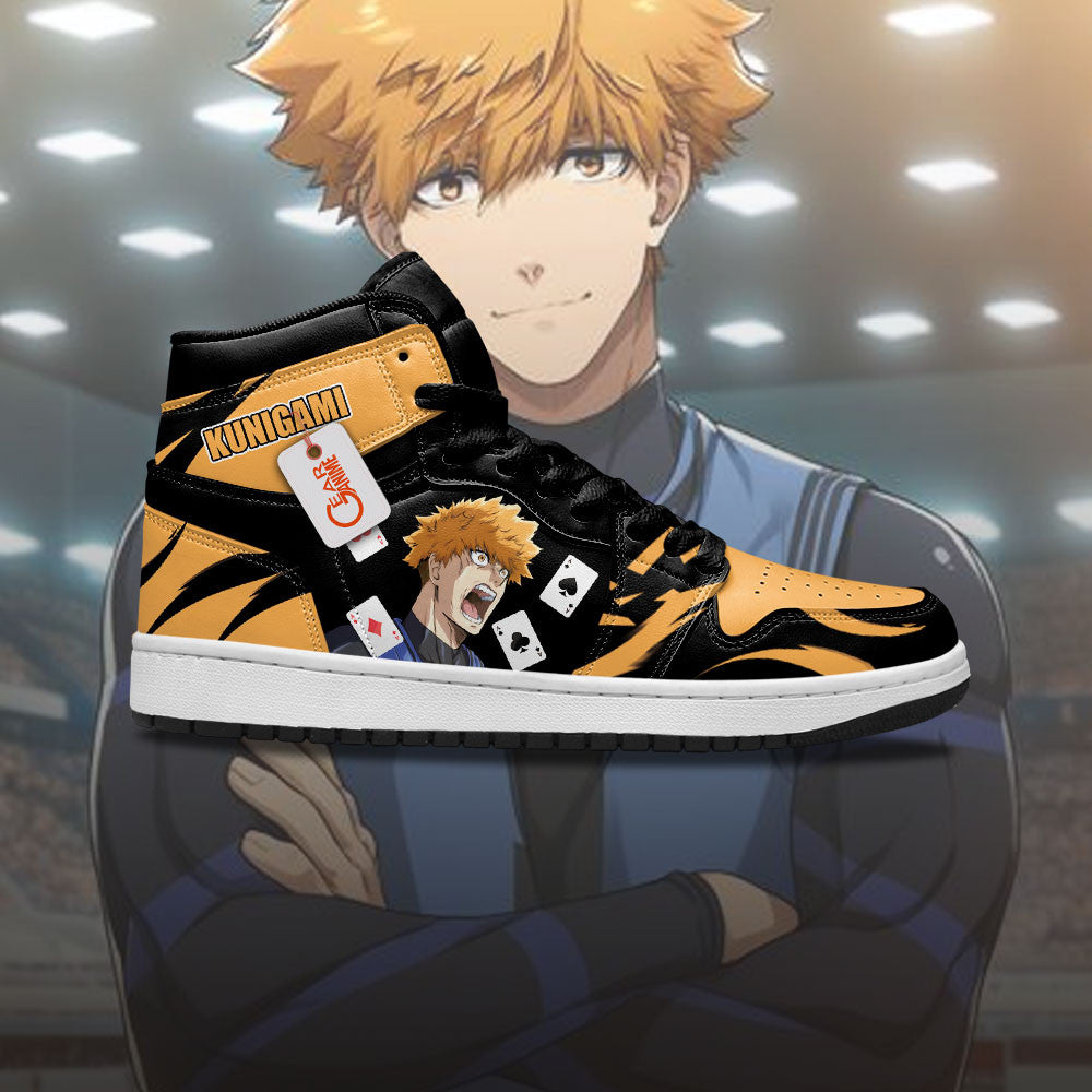 Rensuke Kunigami Shoes J1-Sneakers Personalized MyAnimeShoes.com