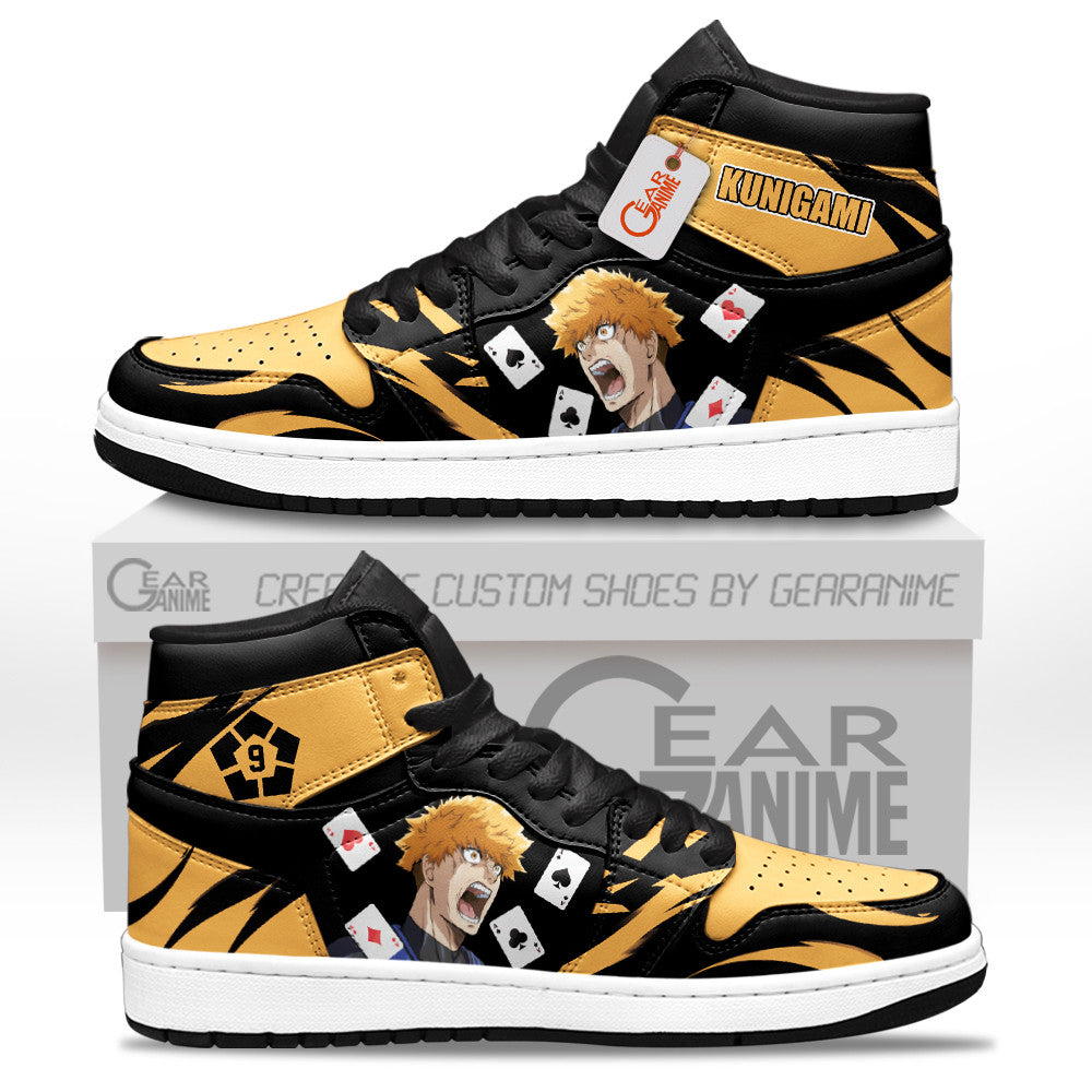 Rensuke Kunigami Shoes J1-Sneakers Personalized MyAnimeShoes.com