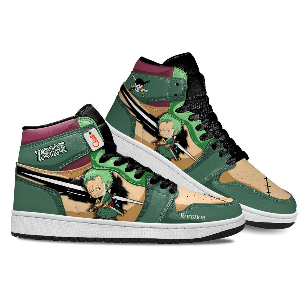 Roronoa Zoro Shoes J1-Sneakers Personalized MyAnimeShoes.com