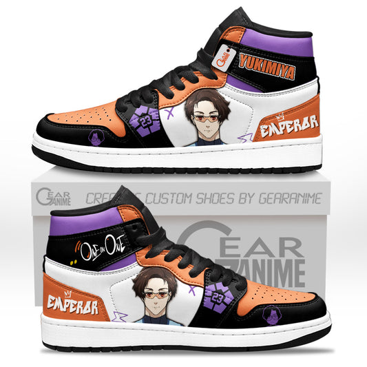 Kenyu Yukimiya Shoes J1-Sneakers Personalized MyAnimeShoes.com