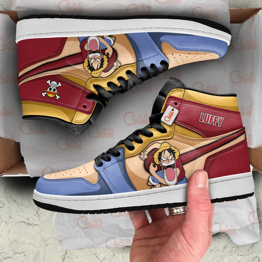 Luffy J1-Sneakers Shoes Personalized Collection MyAnimeShoes.com