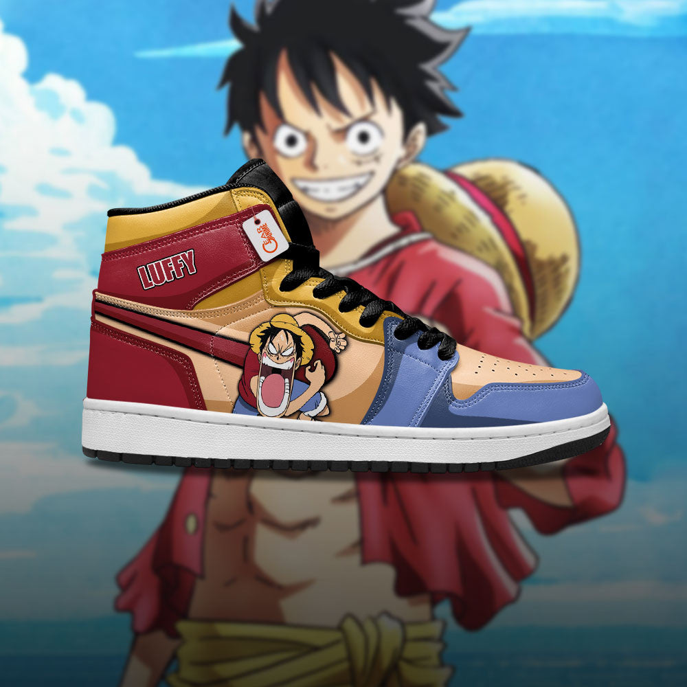 Luffy J1-Sneakers Shoes Personalized Collection MyAnimeShoes.com