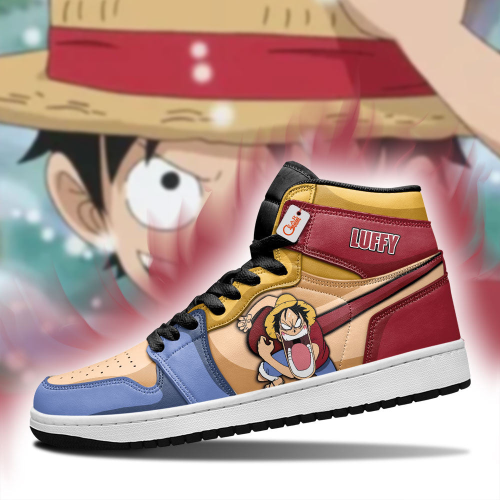 Luffy J1s Sneakers Big Mouth Personalized Collection