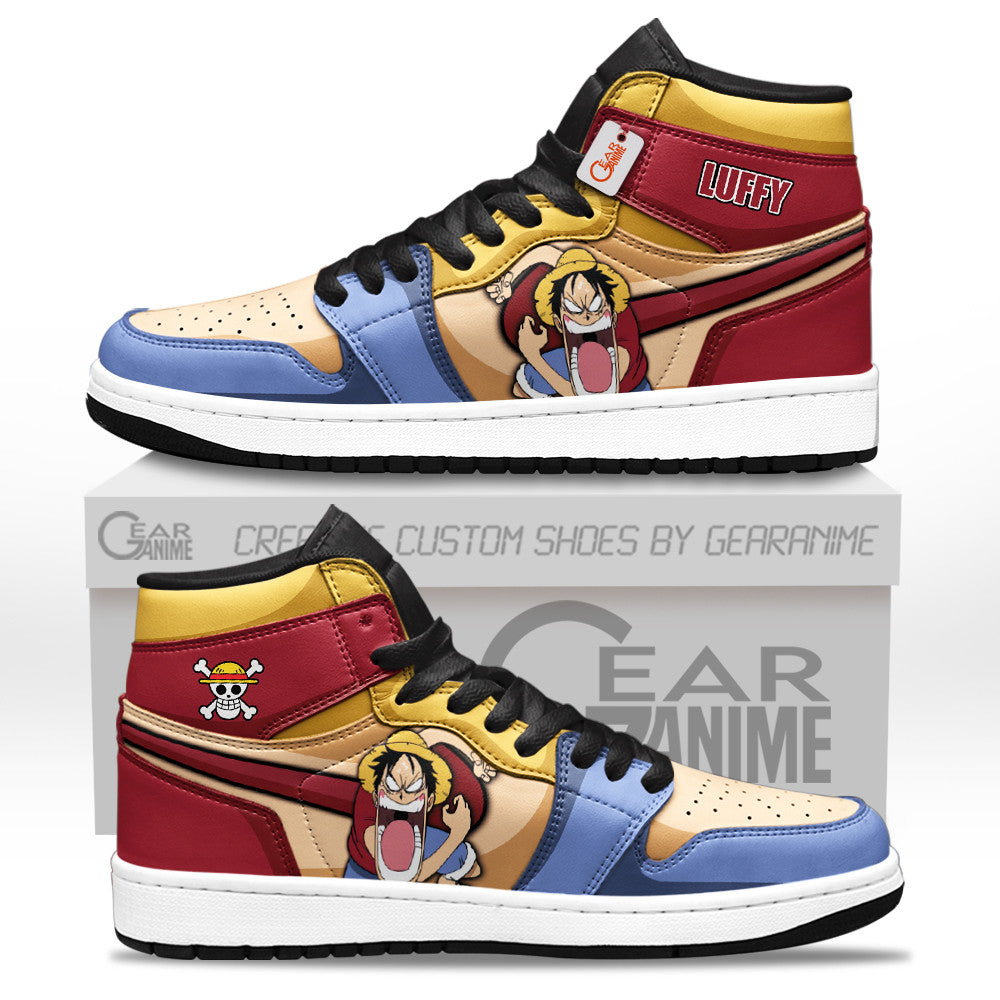 Luffy J1-Sneakers Shoes Personalized Collection MyAnimeShoes.com