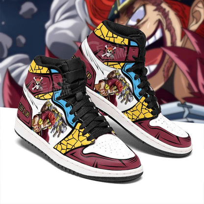 Eustass D. Kid Sneakers Custom Anime One Piece Shoes - 2 - MyAnimeShoes