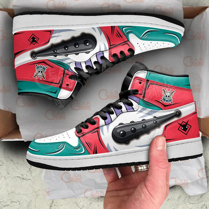 Yamato's kanabo Sneakers Custom Anime Wano Arc One Piece Shoes - 3 - MyAnimeShoes