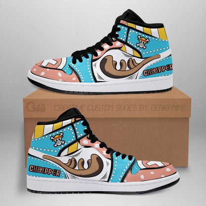 Chopper Horn Sneakers Custom Anime One Piece Shoes - 1 - MyAnimeShoes