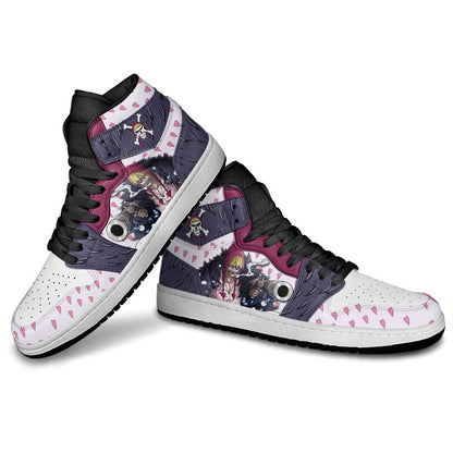 Donquixote Rosinante Sneakers Custom One Piece Anime Shoes Gifts for OtakuGear Anime