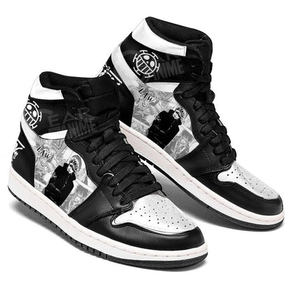 Trafalgar Law Sneakers Custom One Piece Shoes Manga Style for OtakuGear Anime