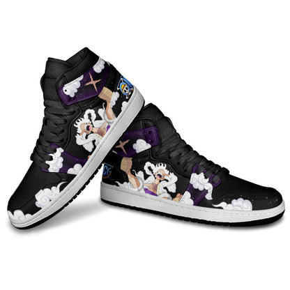 Luffy J1s Sneakers Custom Nika Sun God Edition