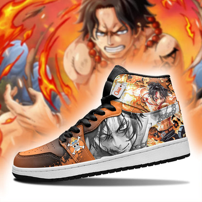 Portgas D. Ace J1s Sneakers